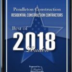 Pendleton Construction 2018 Award